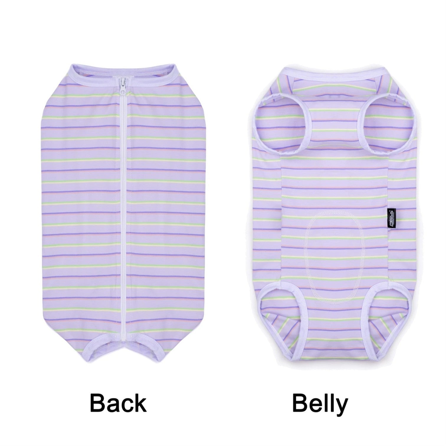 Zip-up Anti Licking Wounds Bodysuit Frenchie Themed Wear | Unique Design