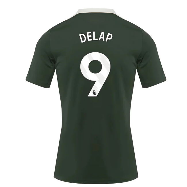 Chelsea Chelsea Dri Fit Strike Training Shirt Green Delap #9 Match...
