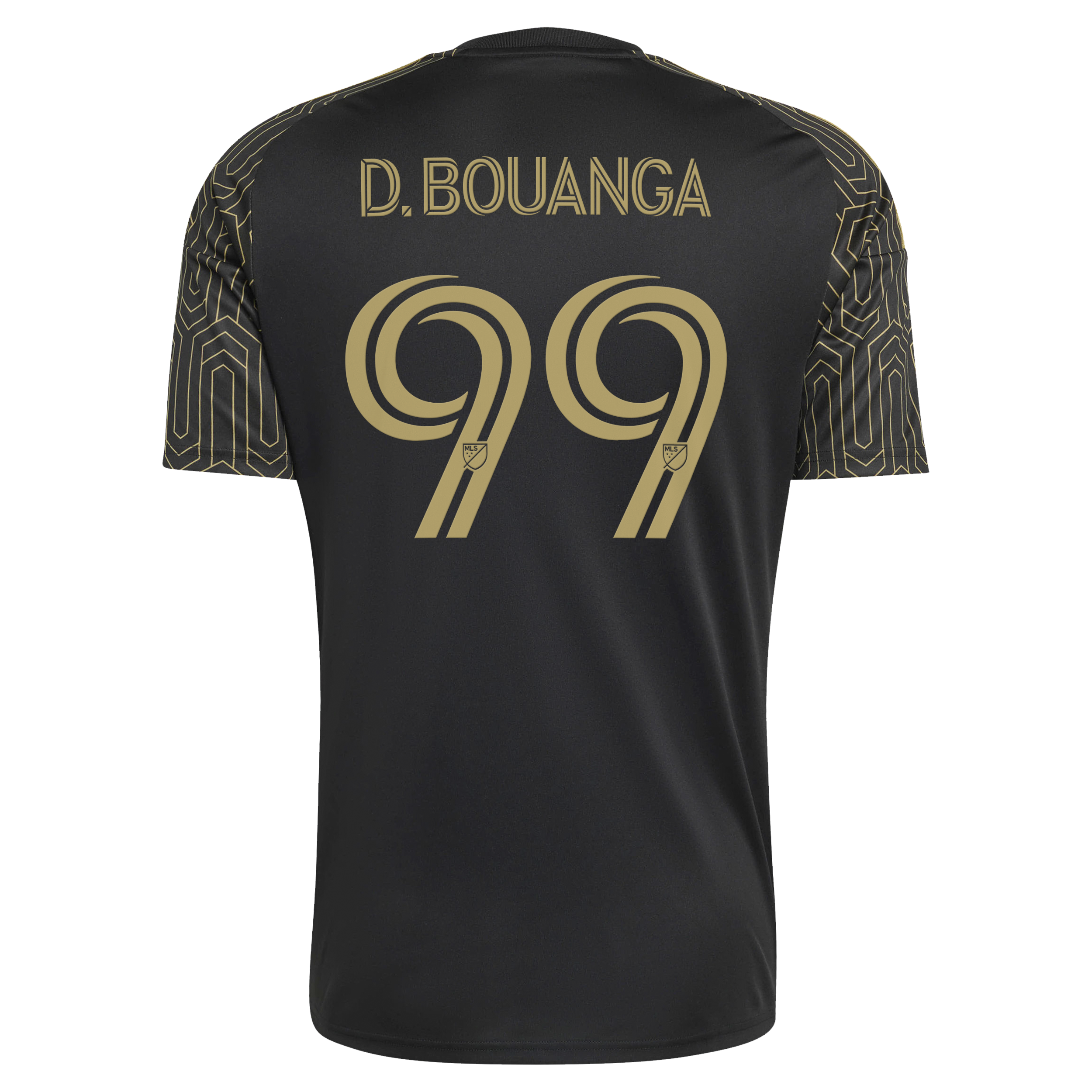 [SJH] Denis Bouanga LAFC 2026 Primary Kit Replica Jersey - Black