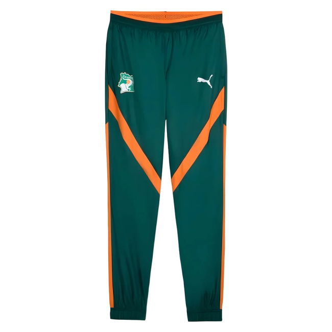2024-2025 Ivory Coast Prematch Woven Pant (Dark Myrtle)
