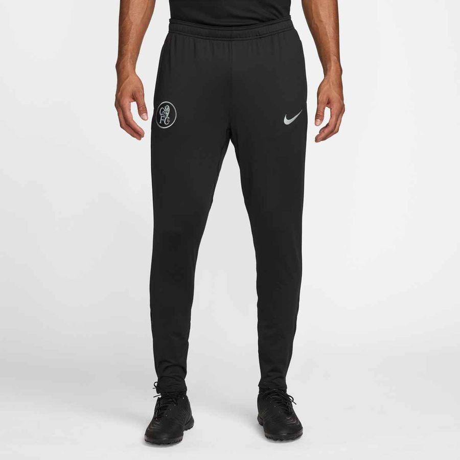 Chelsea Training Trousers Dri Fit Strike Kpz 3rd Jet Black/field Silve