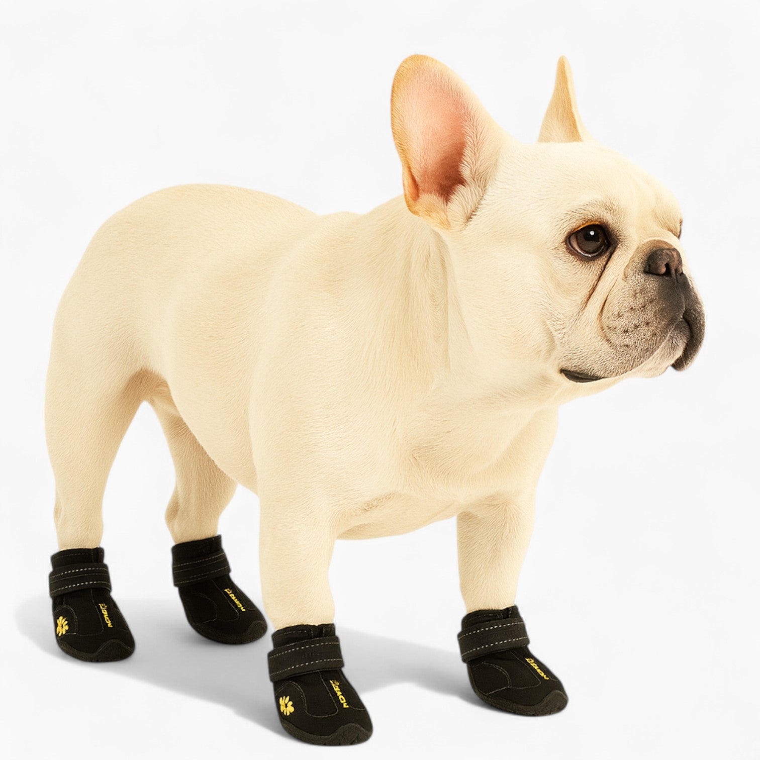 Street-Ready Grippup French Bulldog Shoes – Waterproof Outdoor Dog Bo...