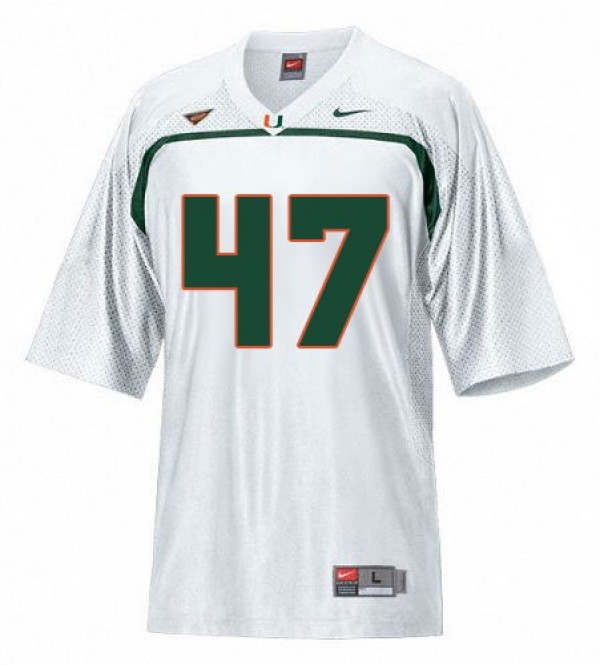 Youth Miami Hurricanes #47 Michael Irvin Performance Jersey
