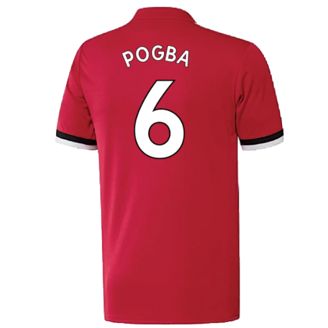 Manchester United 2017-18 Home Jersey ((Excellent) 4-5 Year) (Pogba 6)