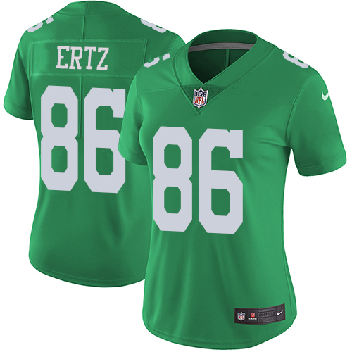 NFL PHI Eagles #86 Zach Ertz Limited Green Jersey - Fan Favorite