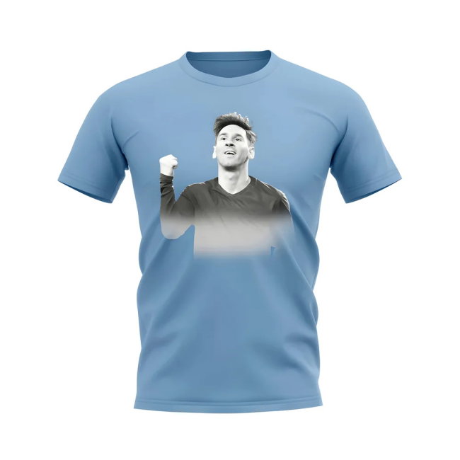 Lionel Messi Legend T-Shirt (Sky)