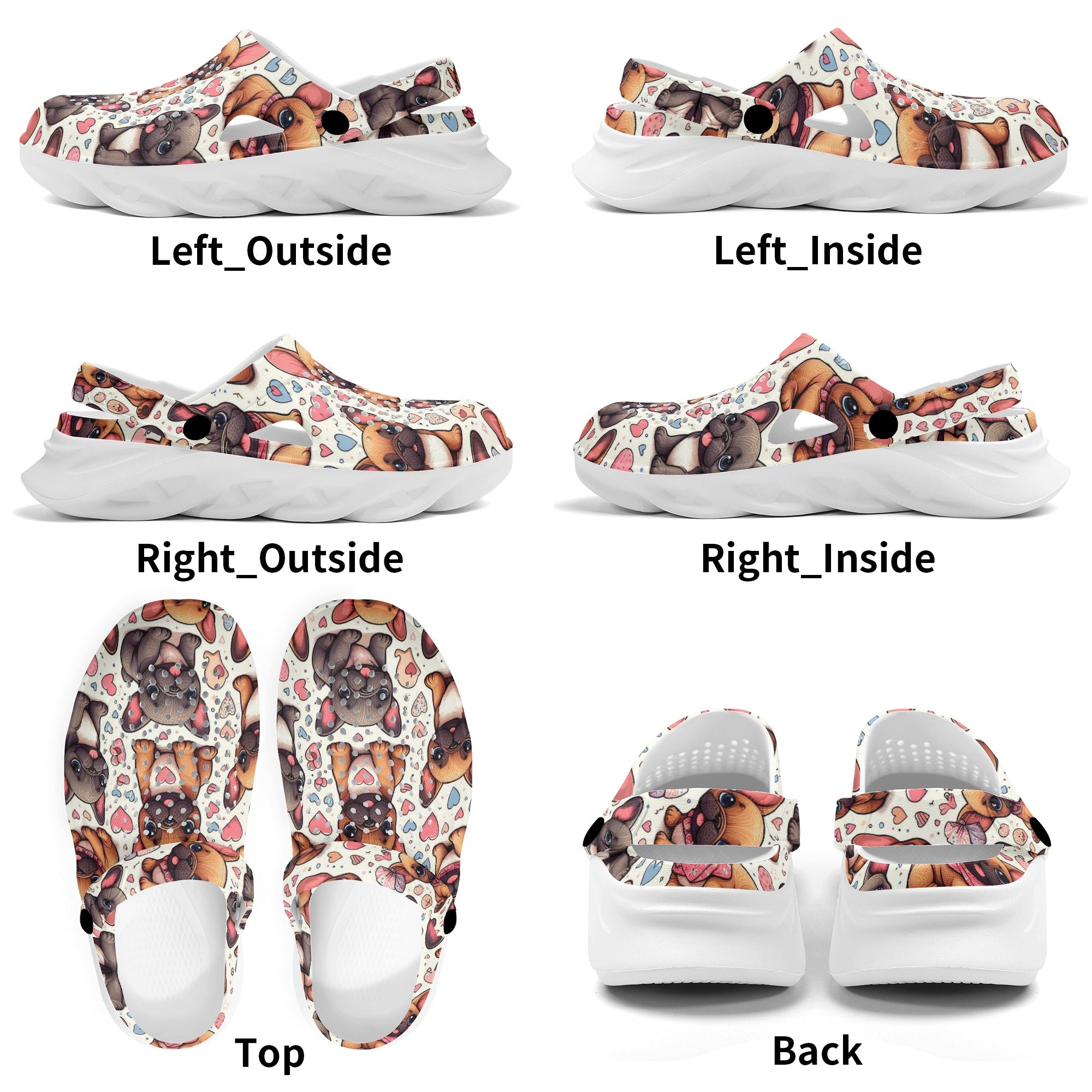 Trendy Paisley - Summer Hollow Out Clogs for Pet Enthusiasts Premium