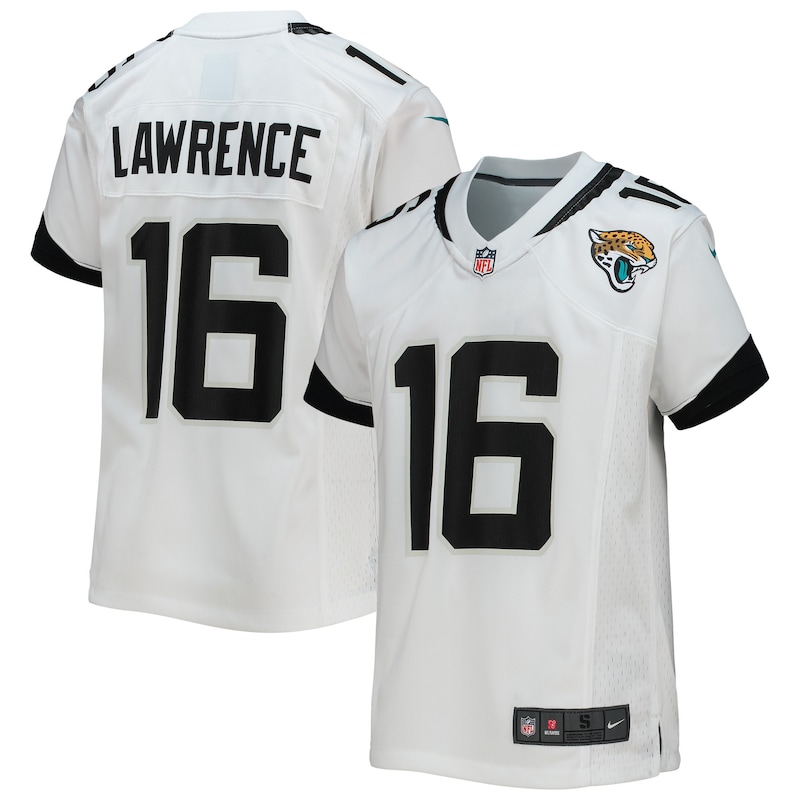 Trevor Lawrence Jacksonville Jaguars Nike Youth Game Jersey ...