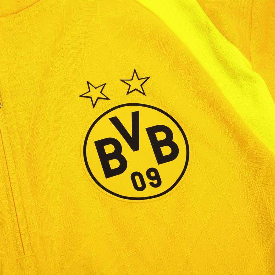 [EFKS] Dortmund Zip Faster Yellow/Yellow Alert Training Apparel 1/4