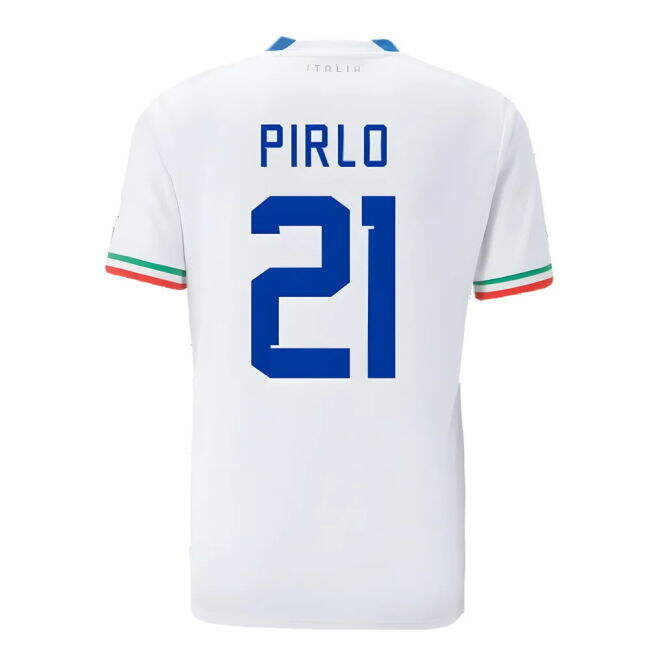 Light And Easy To Use 2022-2023 Italy Away Shirt (PIRLO 21) Mature