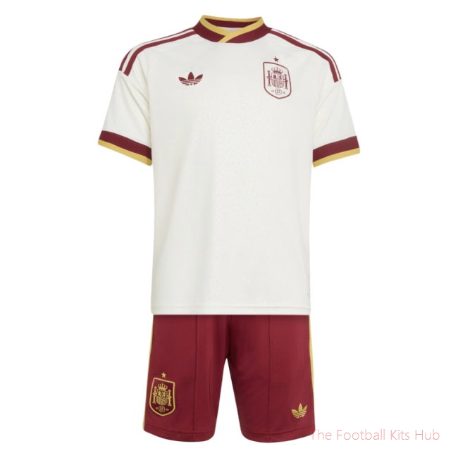 Performance Spain Away Youth 2026-2027 Kit (Kids) (Your Name)