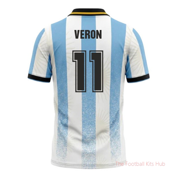 UMBRO Argentina World Cup 26 Football Shirt (Veron 11)