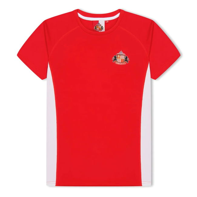 Sunderland Poly T-Shirt - Red (Kids