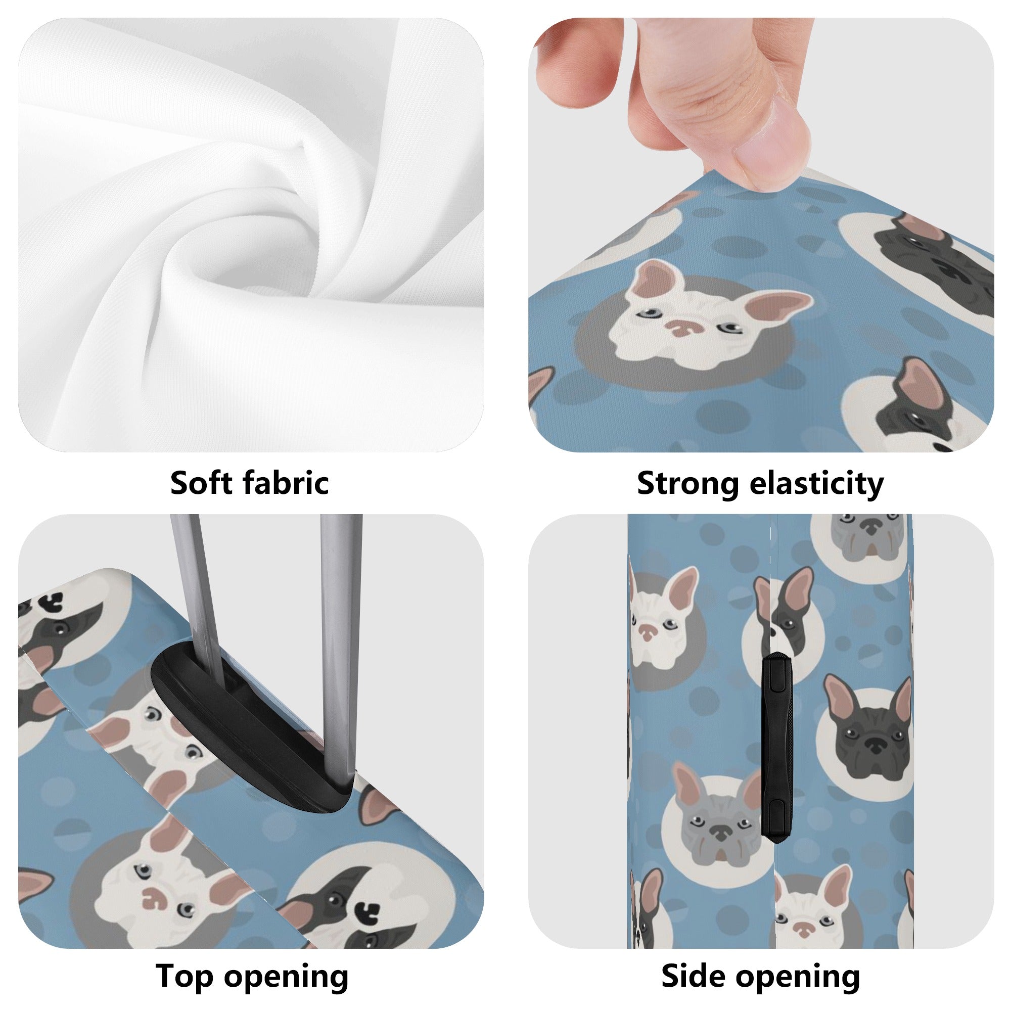 Comfortable High-Quality Gus - Luggage Cover for Dog Owners Premium