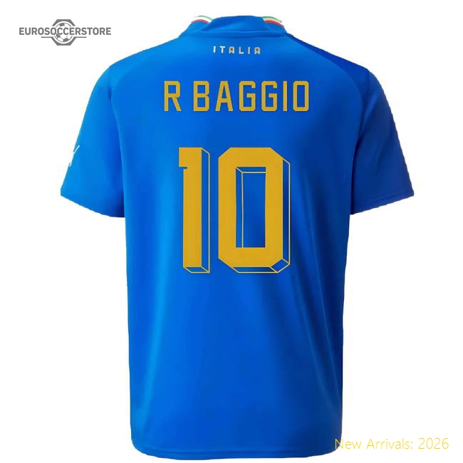 Authentic European Team 2022-2023 Home Short Sleeve Jersey