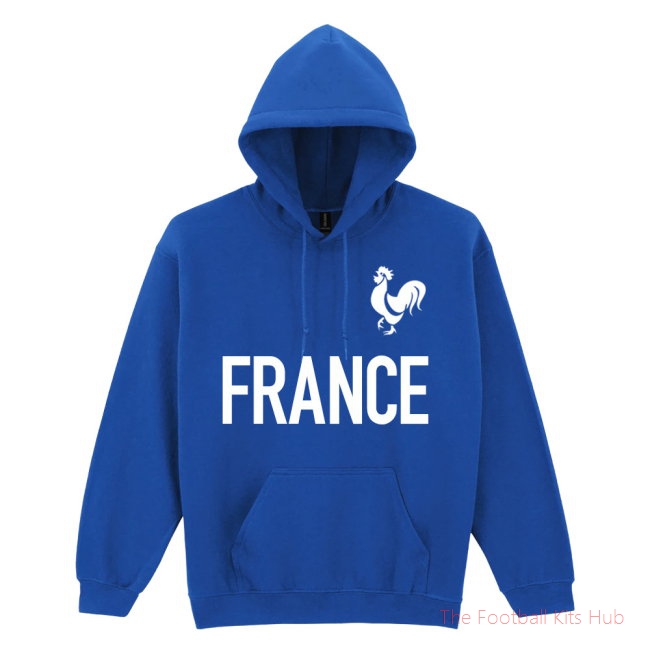 France National Team Text Hoody (Royal Blue)