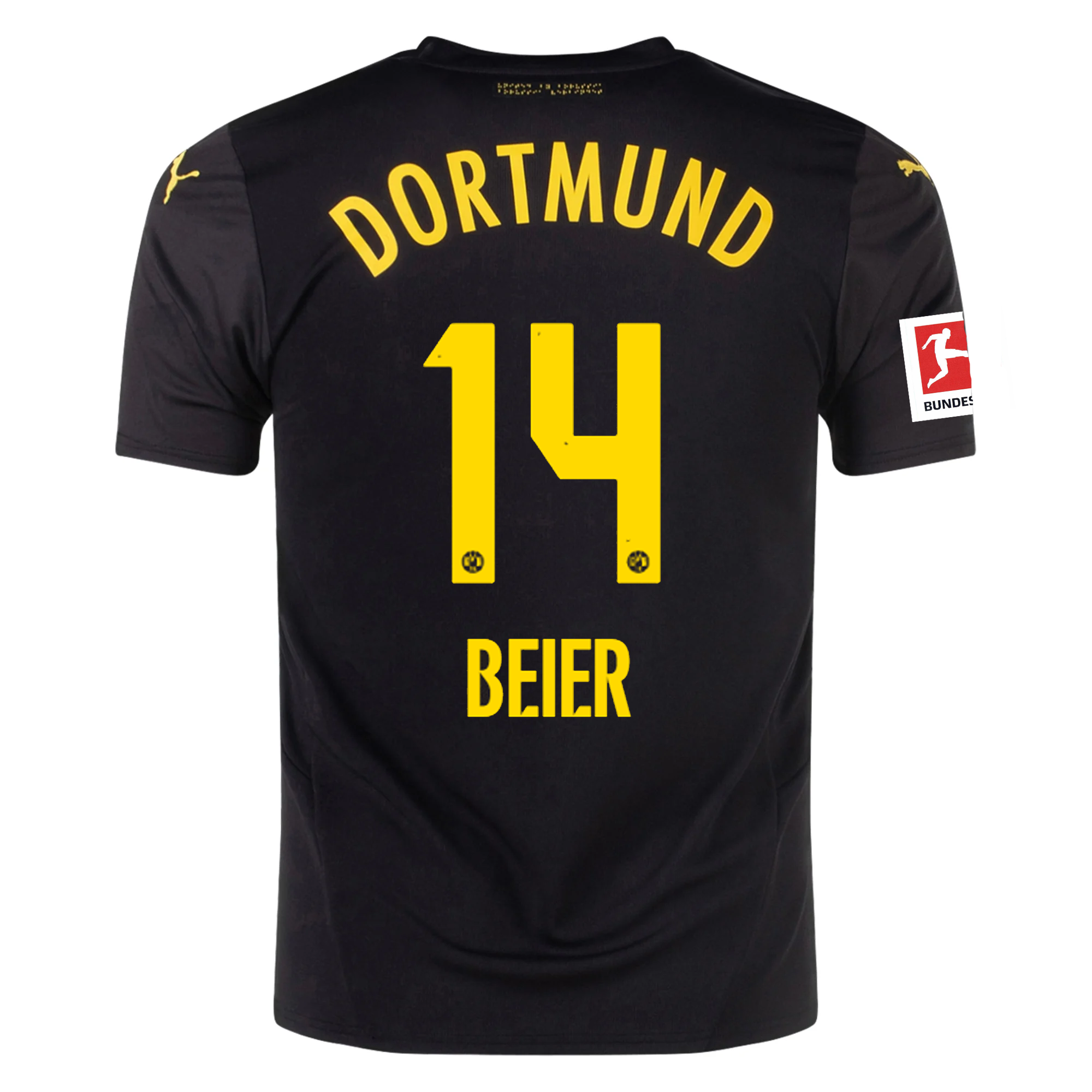 Borussia Dortmund Beier 2024-2025 Bun Away Jersey – Authentic Shirt
