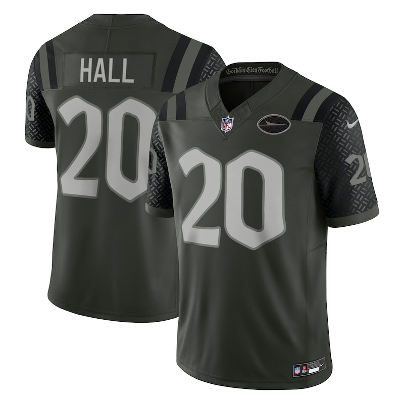 None Breece Hall NY Jets Bold Officially Licensed Jersey Game Day Wear