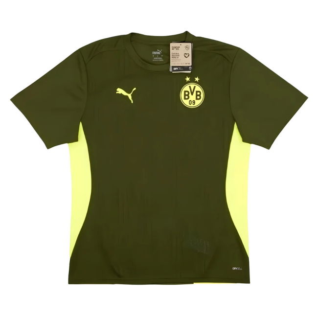 2024-2025 Borussia Dortmund Training Shirt (Myrtle) Antibacterial