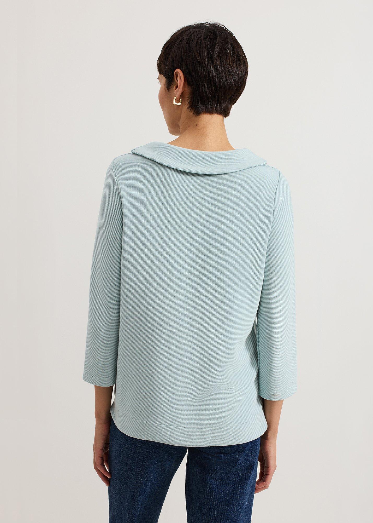 Remy Textured Cowl Neck Top