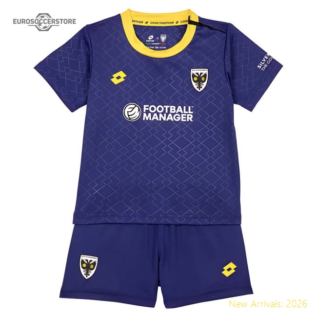 2025-2026 Afc Wimbledon Home Mini Kit - Premium Quality