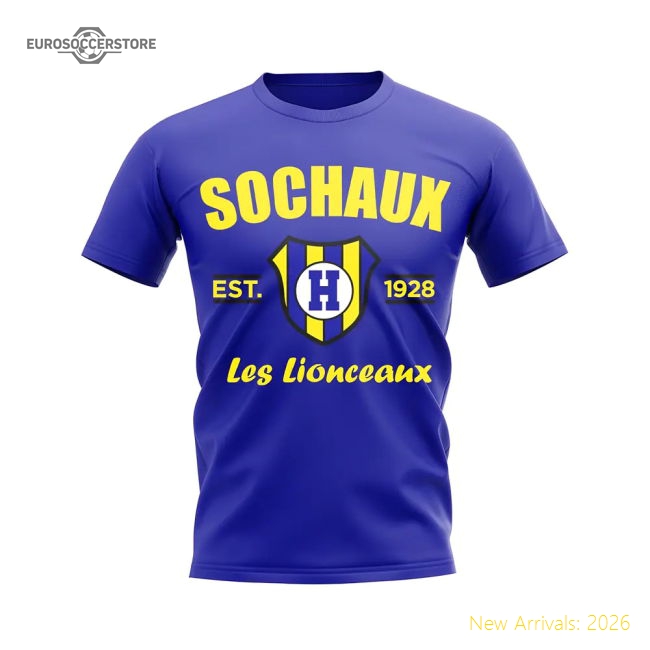 Sochaux Established Football T-Shirt (Royal) Fan Edition