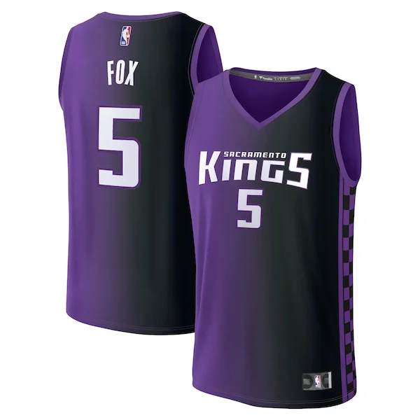 De'Aaron Fox SAC Replica Jersey - contemporary Basketball - Statement