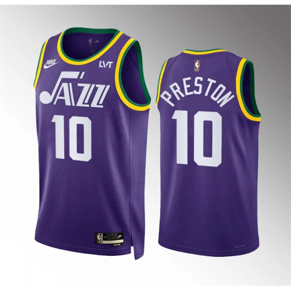 Fan Favorite Premium Men's UTA #10 Jason Purple Basketball Jersey