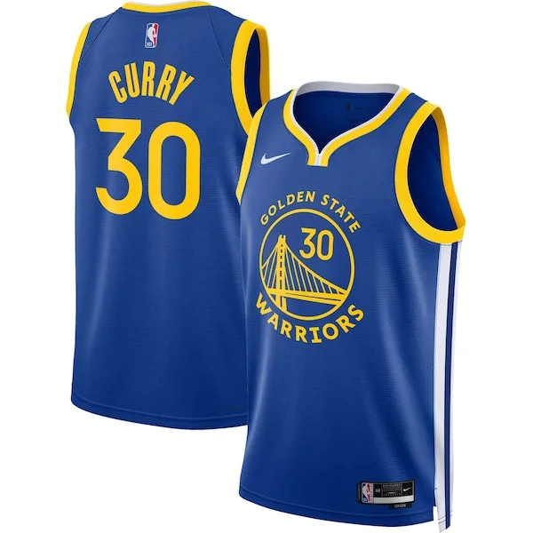 Stephen Curry GSW Swingman Jersey - vintage Basketball - White #1