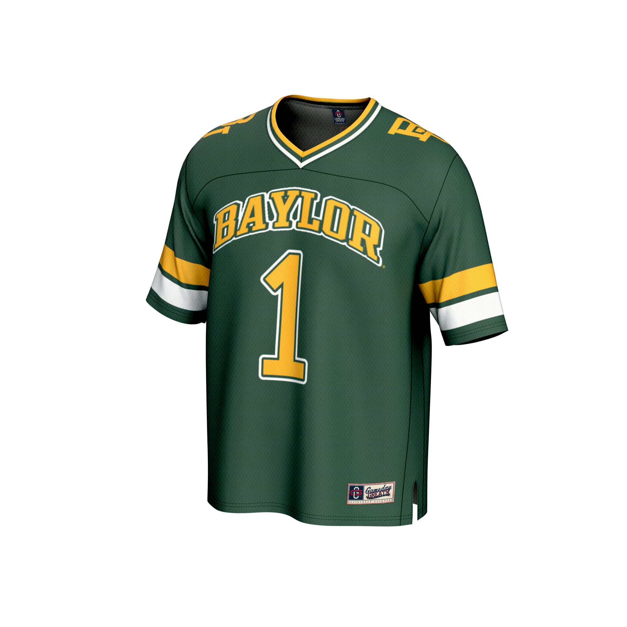 #1 Baylor Bears GameDay Greats Youth Collegiate Football Fashion Jersey - Green