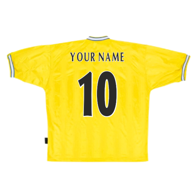Top-grade Leeds United 1997-99 Away Shirt (l) (very Good) (your Name)