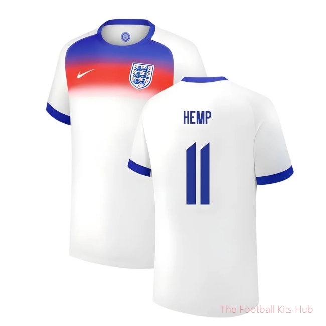 2025 England Womens Team Home Shirt (Unisex) (HEMP 11)