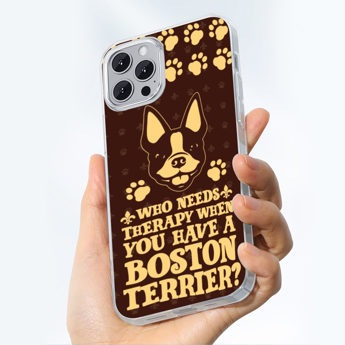 Gigi - iPhone case for Boston Terrier lovers