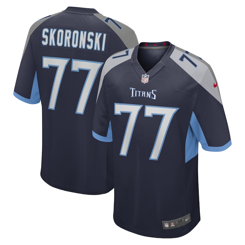 None Peter Skoronski TEN Titans Powerful Pro-Level Jersey Game Day Wea