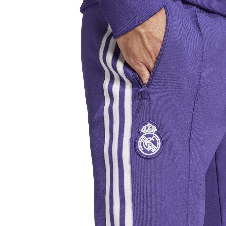 Real Madrid Training Trousers Terrace Icons Unity Purple