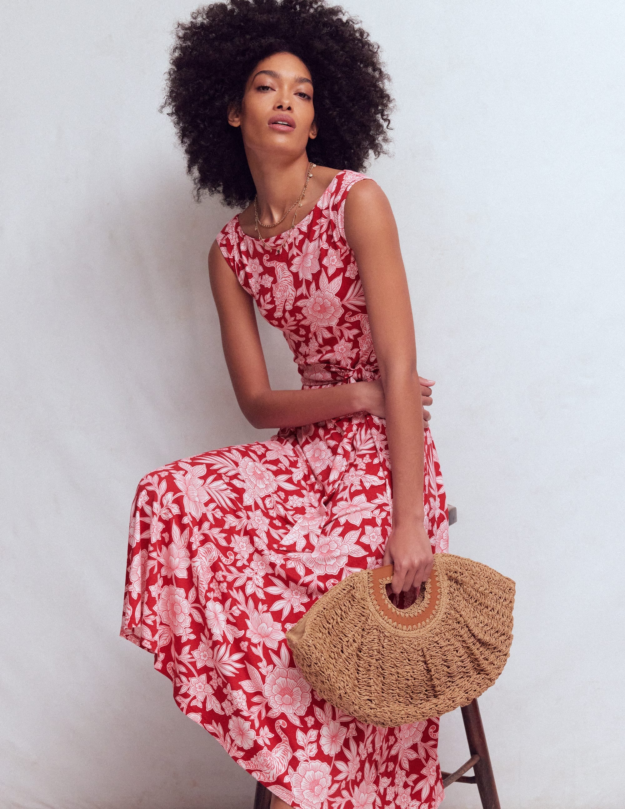 Tamsin Jersey Midi Dress