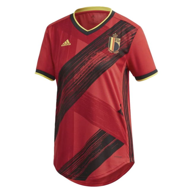 2020-2021 Belgium Official Home Your Name - Retro Match Quality