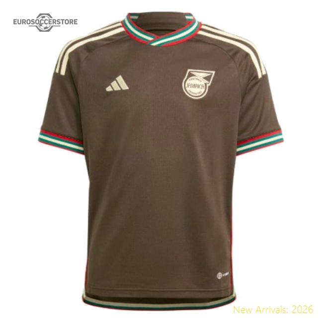 Jamaica Kids 20232024 Away Top Jersey Slim Modern Aeroready