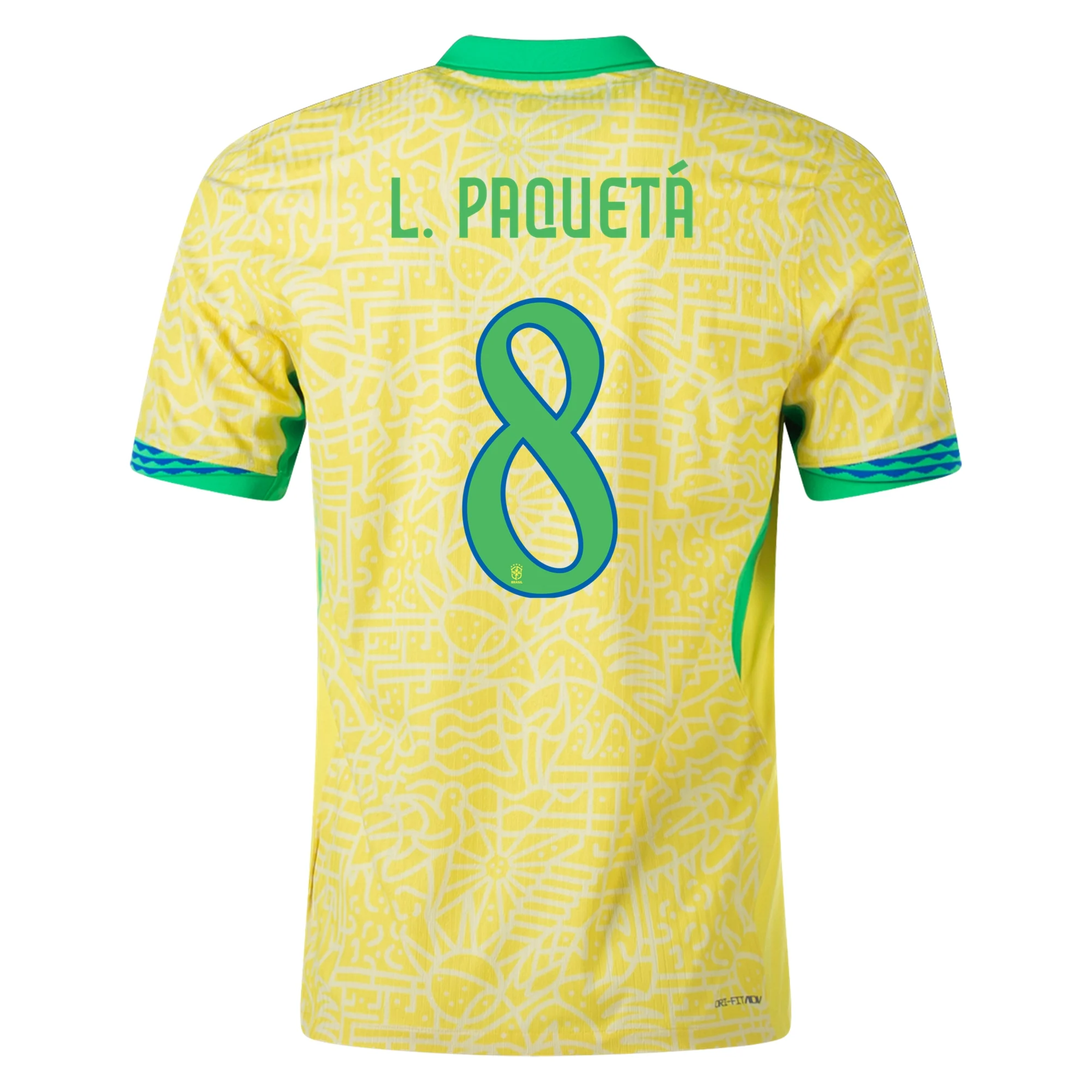 Brazil 2024-2025 Season Home Jersey –  Match Day Version S