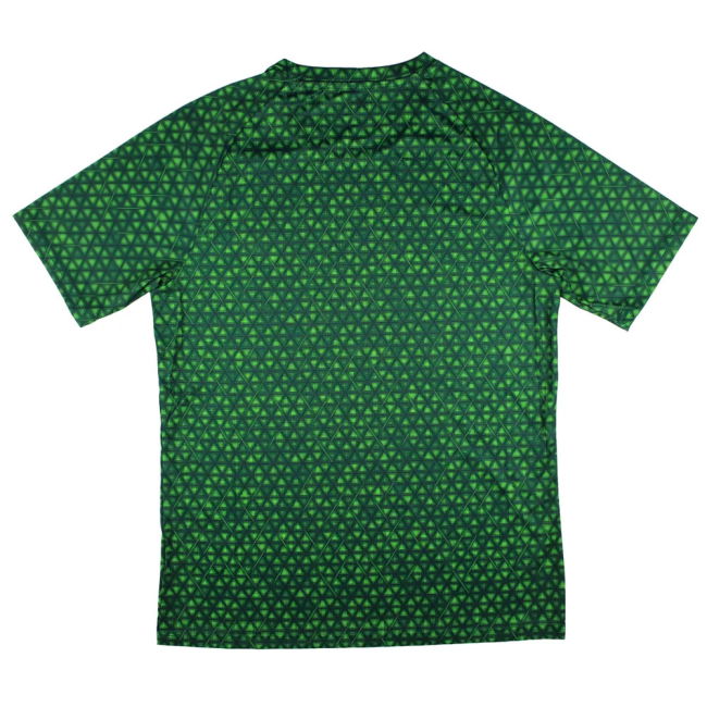 Man City Authorized 2025-2026 Man City Warm Up Jersey (Green Terrain)