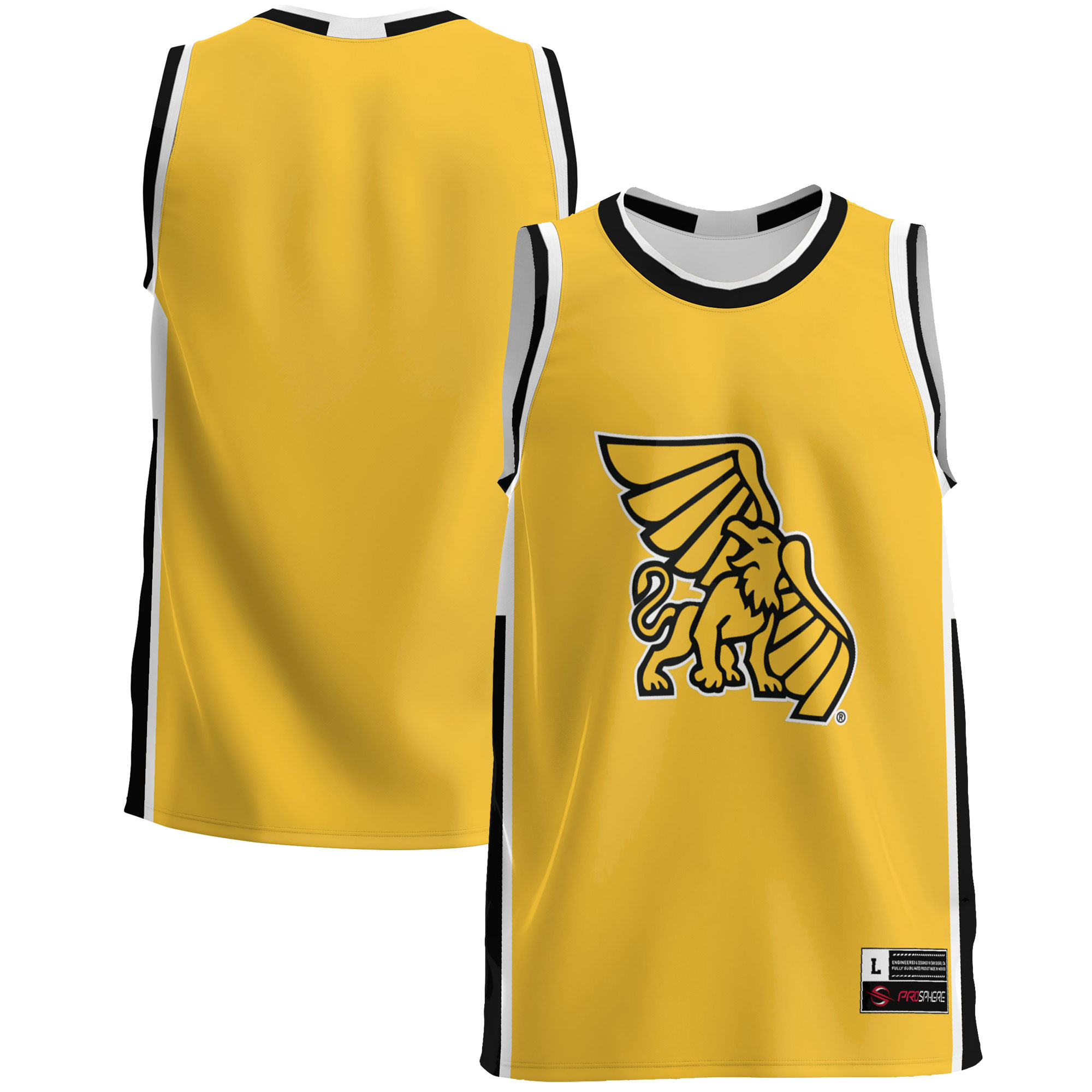 [NJP] Women's Missouri Western State Griffons GameDay Greats Lightweight Basketball Jersey - Gold