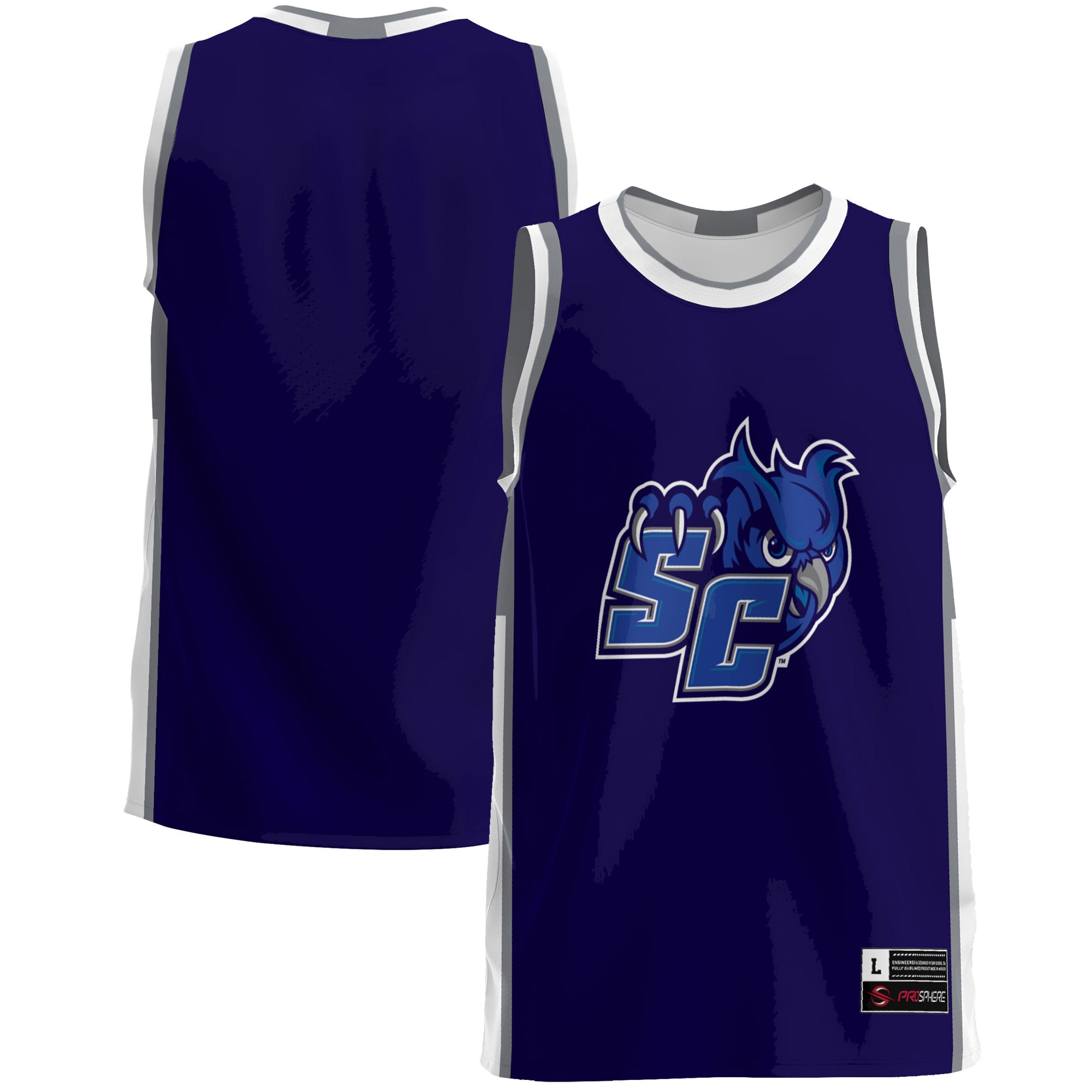 [NJP] Southern Connecticut State Owls GameDay Greats Lightweight Basketball Jersey - Blue