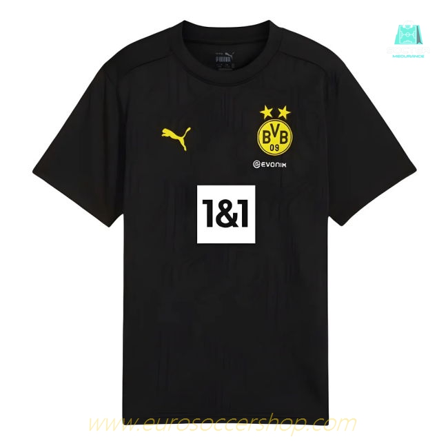 2024-2025 Borussia Dortmund Training Shirt (Black) - Kids (Bellingham 22)