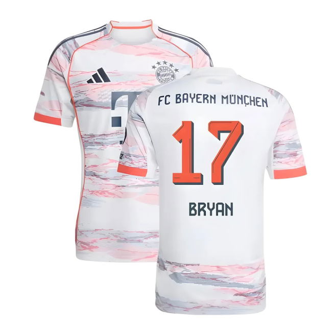 2025-2026 Away Shirt by Bayern Munich (Unisex