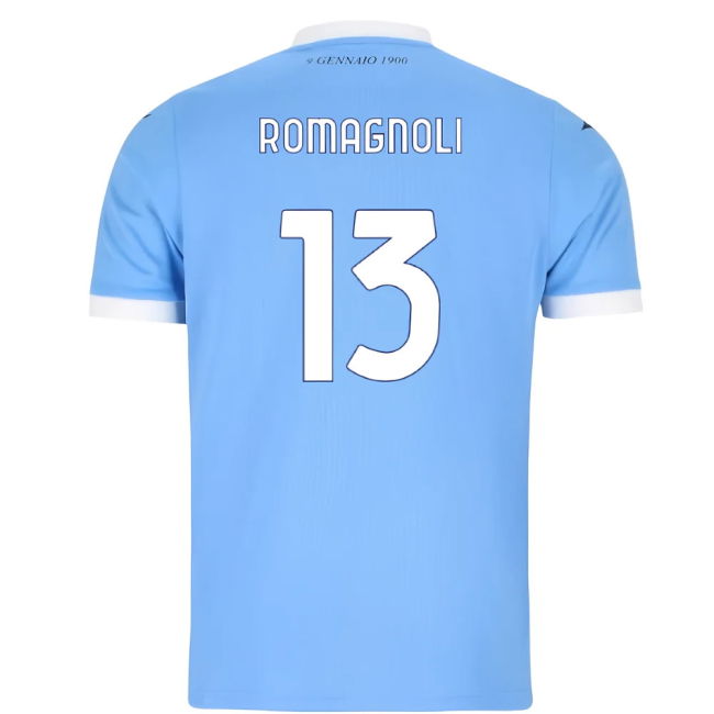 2025-2026 Roma Home Shirt (Kids) (Romagnoli 13) Durable Stitching