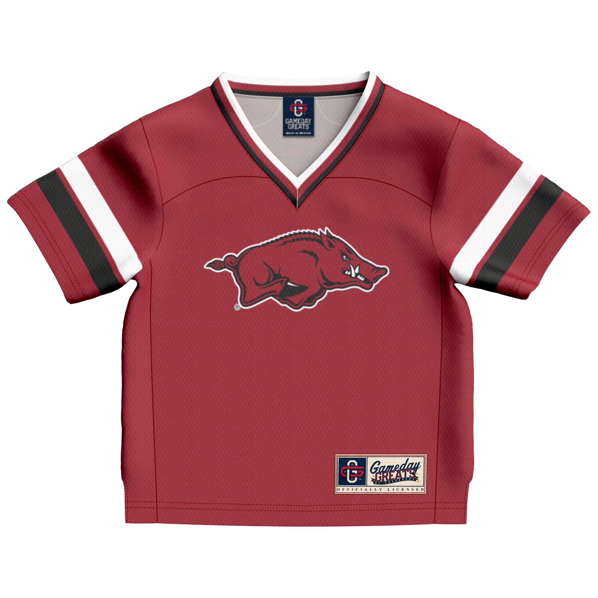 #1 Arkansas Razorbacks GameDay Greats Infant Lightweight Collegiate Football Fashion 2026/2027 Football Jersey - Cardinal