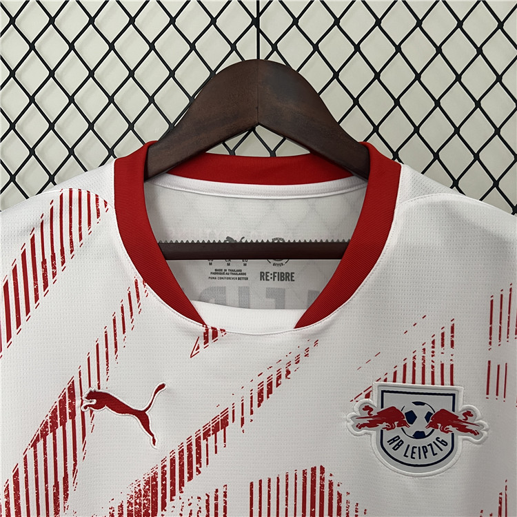 Quick Dry RB Leipzig 2425 Home Kit Football Shirt Jersey