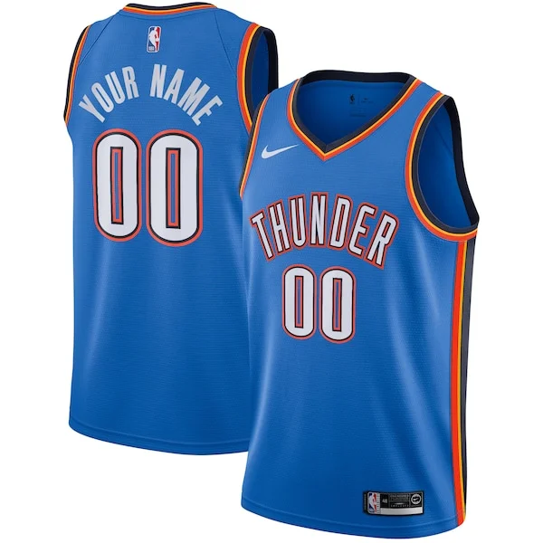 Oklahoma City OKC Swingman Jersey - top-tier retro - Blue training