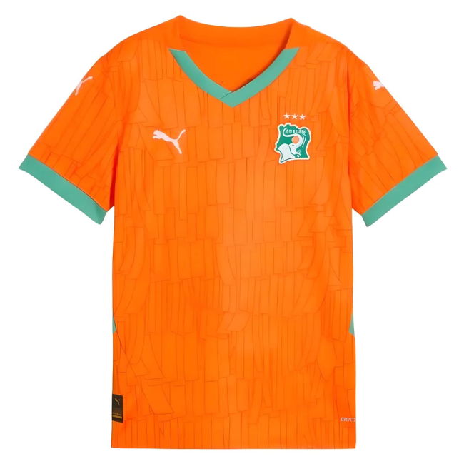 Exclusive Ivory Coast Home Collector Jersey 2024-2025 (Kids)