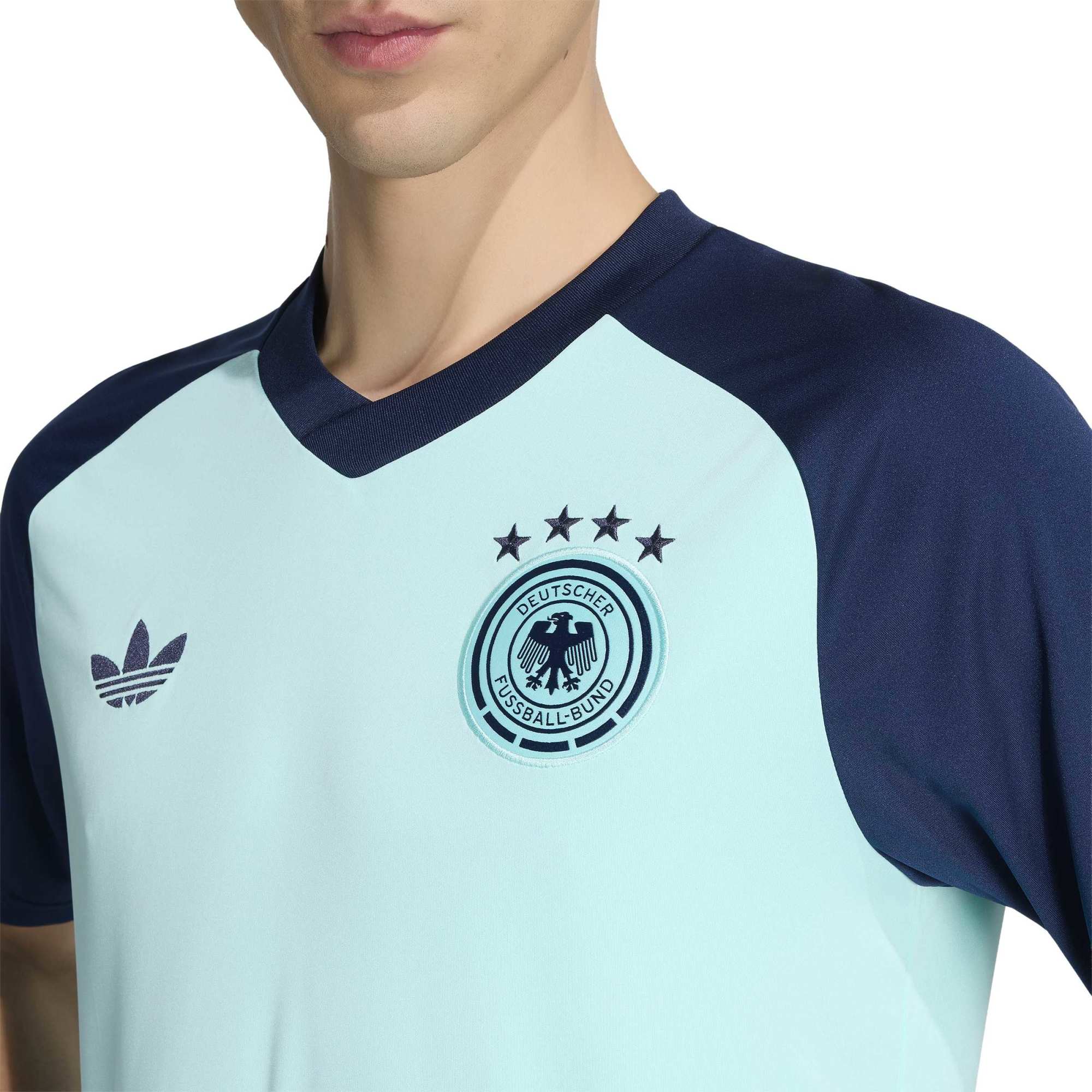 [JED] Germany National Team 2026 Pre-Match Jersey Top - Turquoise